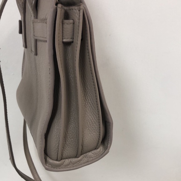 VTG Zenith Handbag Leather Mini  Satchel Crossbody - Picture 9 of 10